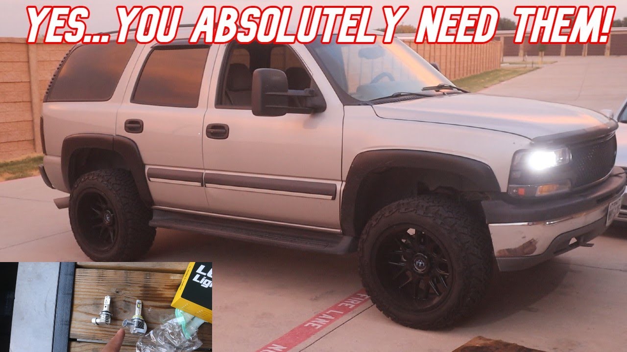 AUXITO 9006 LED HEADLIGHT UPGRADE  For 2000-2006 Chevy Tahoe