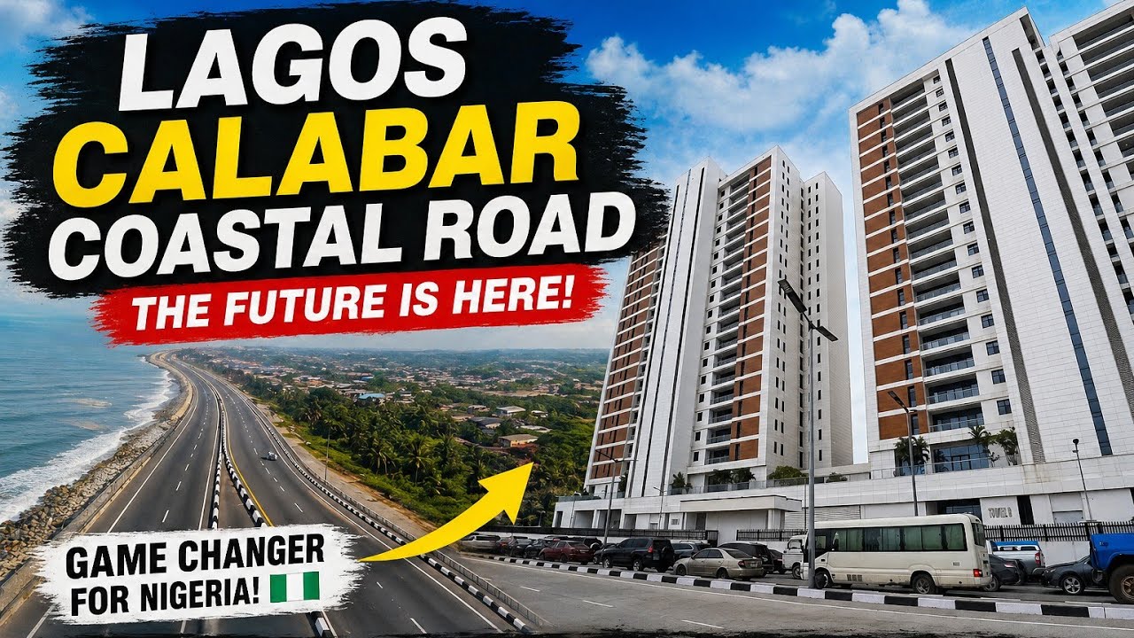 This Is Lagos Calabar Coastal Road During Rush Hour - Nigeria Most Important Highway 