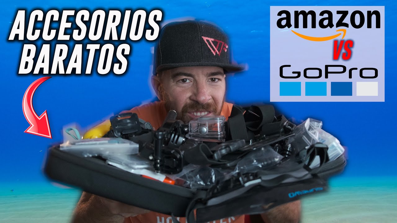 BARATOS vs CAROS!!! ACCESORIOS Amazon vs GoPro
