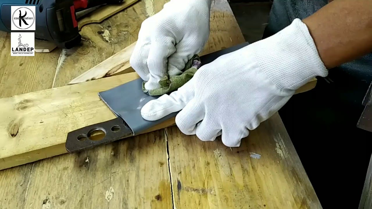 Penerangan Dan Cara Buat Sarung Bilah Guna Paip PVC | oleh Wak Saiein | LANDEP