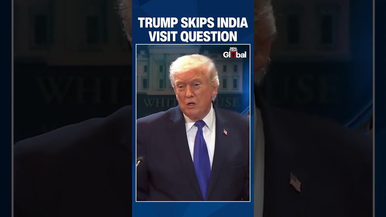 Trump Sidesteps India Trip Query, Praises &lsquo;Fantastic&rsquo; Modi Ties | #trump #breakingnews