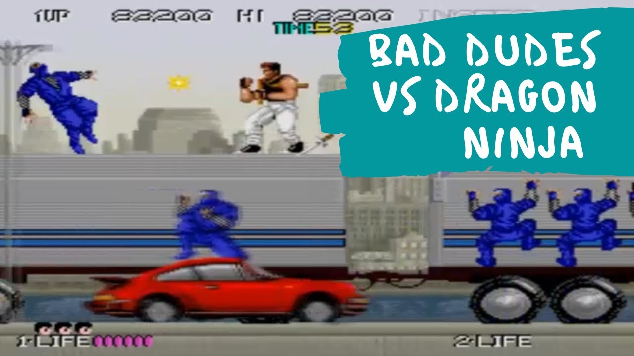 Bad Dudes vs Dragon Ninja - Arcade [Türkçe İnceleme]