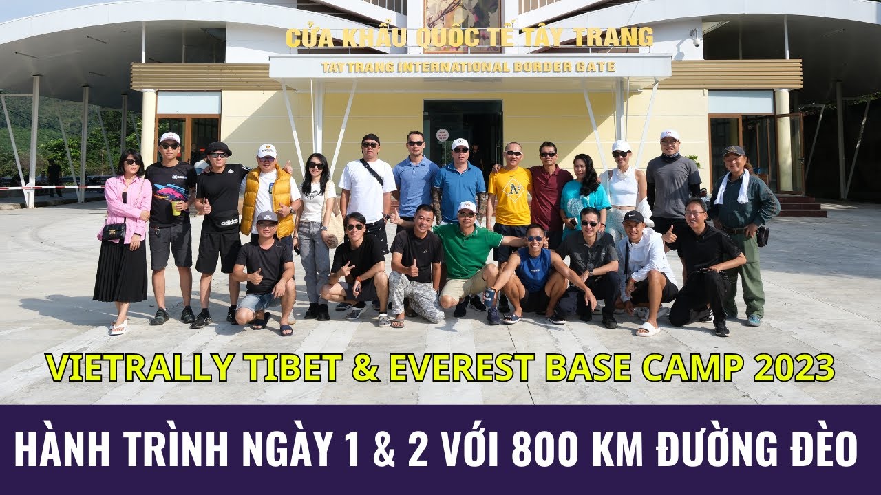 VietRally Tibet 2023 : 2 ngày đầu với 800 km đường đèo từ Hà Nội - Điện Biên - Lào