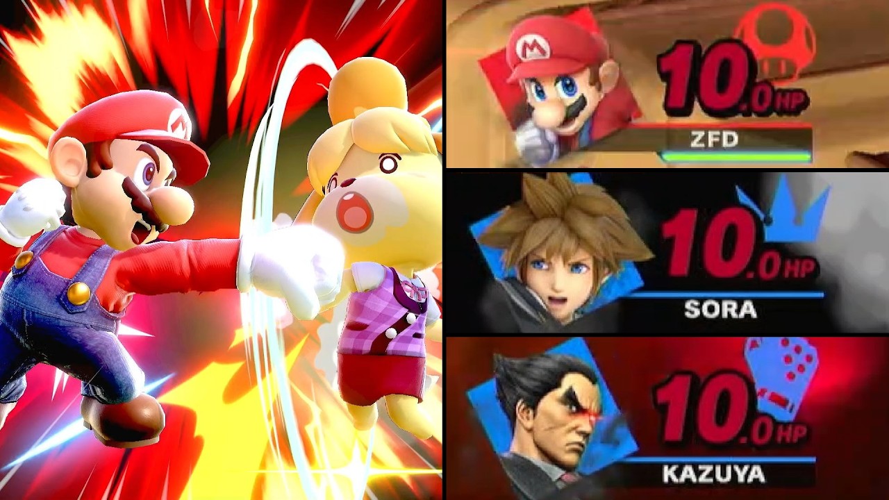 All Finishing Moves are a Jab in Stamina Mode | Super Smash Bros. Ultimate