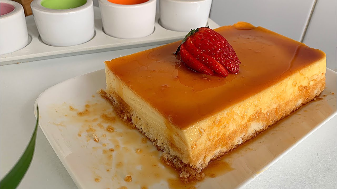 Flan antillais/ flan coco /فلان او كريم كراميل بجوز الهند