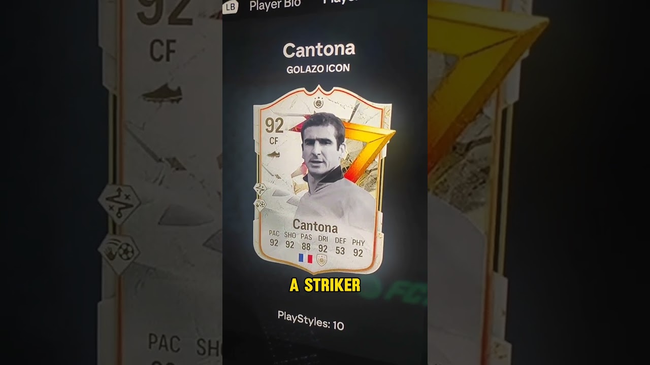 GOLAZO ICON ERIC CANTONA 🇫🇷 SBC Worth it ??? 🤔 (Power Curve is So Fast)