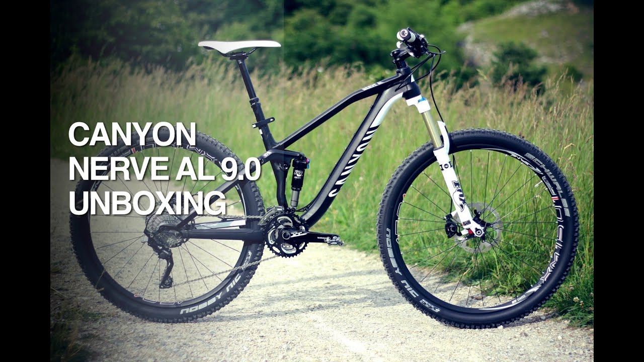 Canyon Nerve AL 9.0 Unboxing video