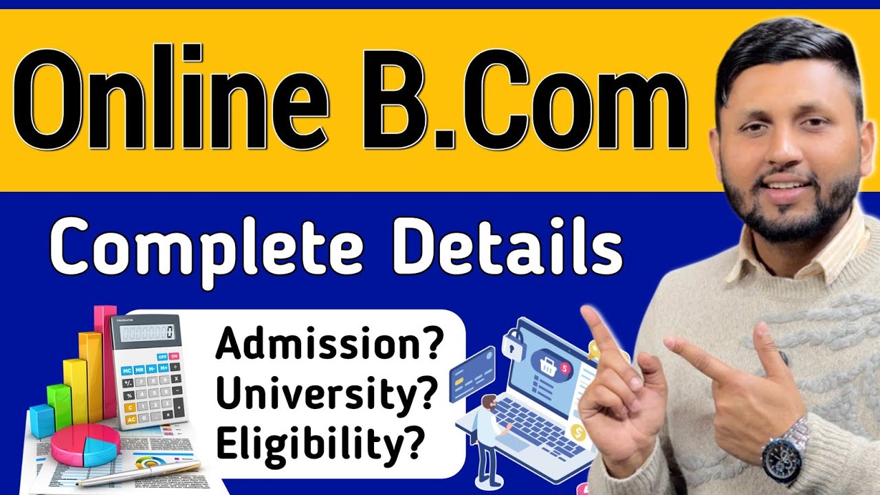 Online B.com Degree (Full Details In Hindi) | What is Online B.Com? | Online B.Com Kaise Karein