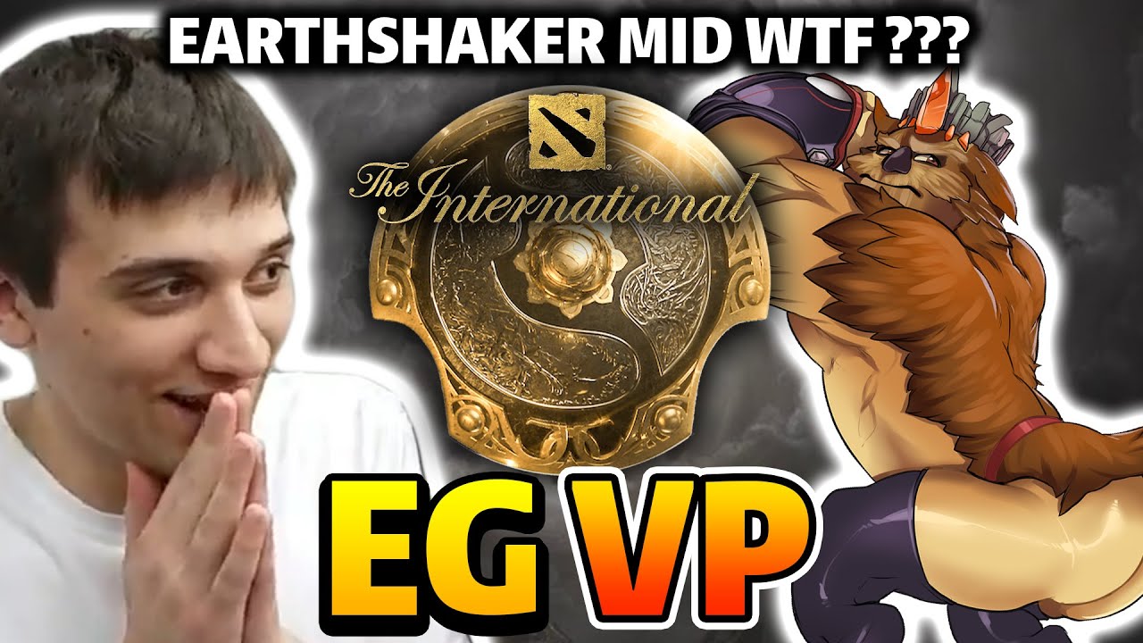EG vs VP TI10 - MID EARTHSHAKER WTF PICK! THE INTERNATIONAL 10