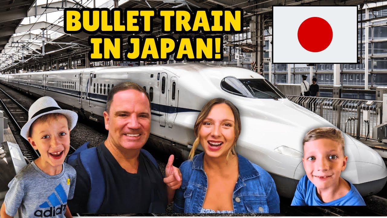 First Time Riding Japan’s BULLET Train! Shinkansen Osaka to Tokyo