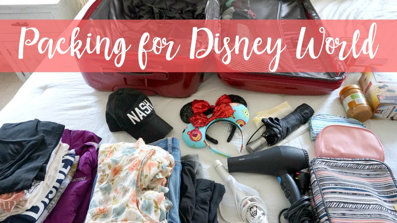 PACKING FOR DISNEY WORLD | September 2018
