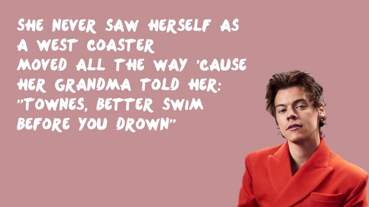 Carolina - Harry Styles (Lyrics)