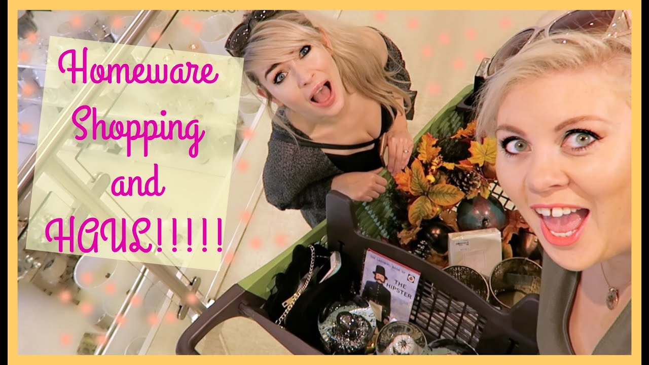 Homeware Shopping and HUGE Haul! (Homesense)