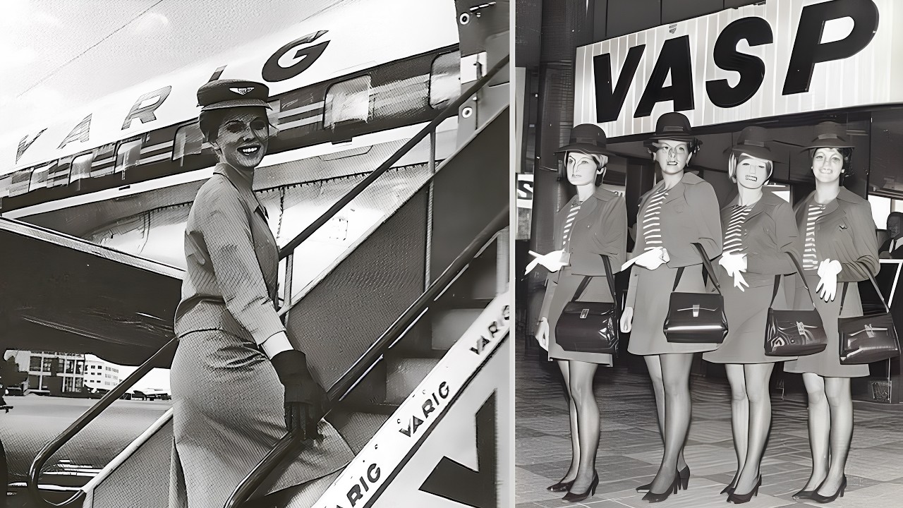 LEMBRANÇAS DAS COMPANHIAS AÉREAS DE ANTIGAMENTE: DÉCADA DE 30, 40, 50, 60, 70, 80 E 90...NOSTALGIA!