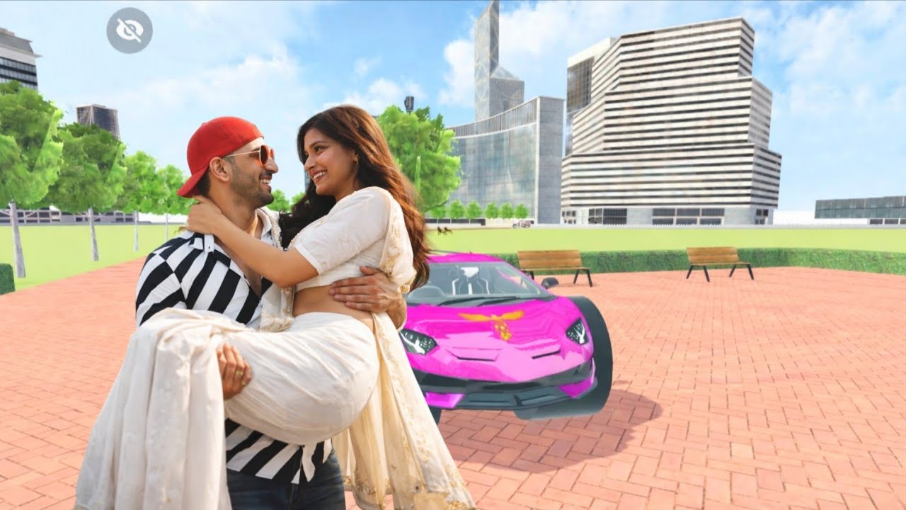 💓Franklin Apne Girlfriend 💃 Se Milne Aaya 😍💥 Indian Theft Aura Simulator 💥