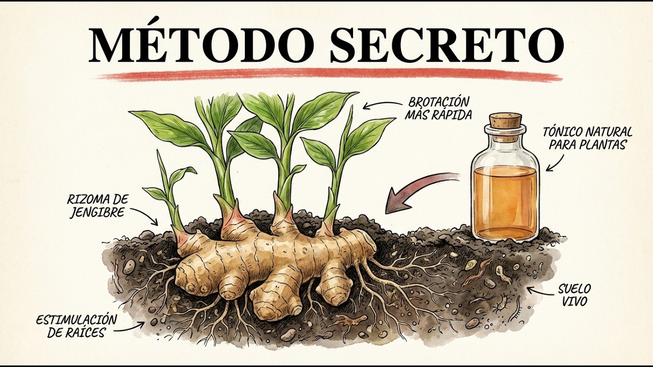 Nunca plantes jengibre sin esto – para raíces más grandes y más jengibre