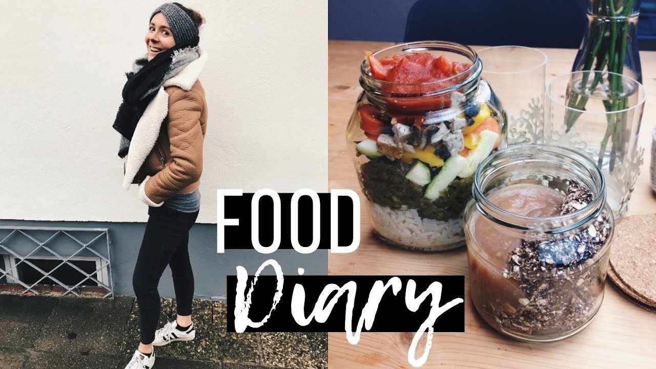 FOOD DIARY mit MEAL PREP (vegan) #1