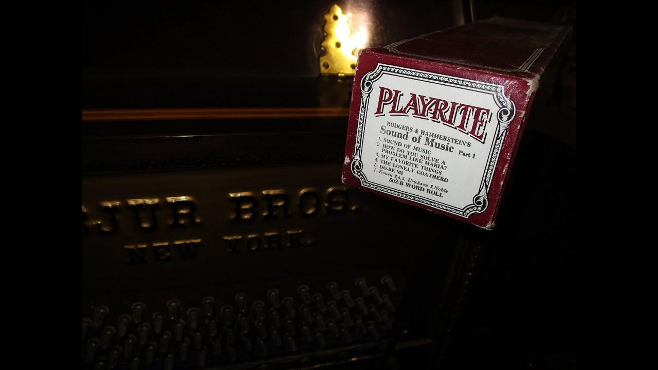 Selections from “The Sound of Music” On A Restored 1912 Bjur Bros. Player Piano