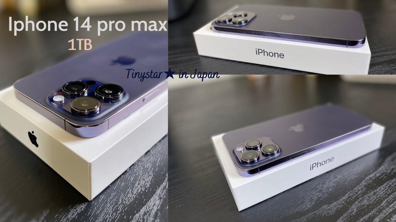 Unboxing Iphone 14 pro max 1TB|| Đập hộp Iphone 14 pro max tím, dán cường lực