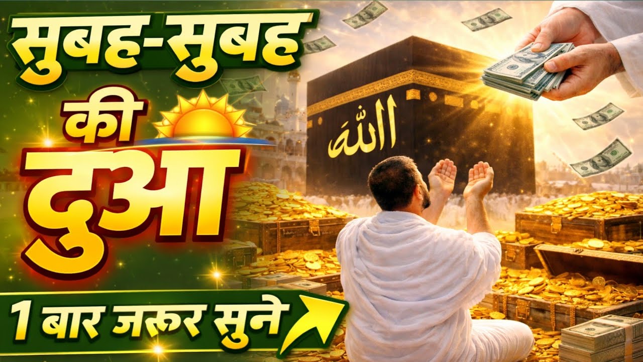 सुबह-सुबह की यह (दुआ) एक बार ज़रूर-ज़रूर सुन्नी है | Most Powerful Morning Dua | Success Dua