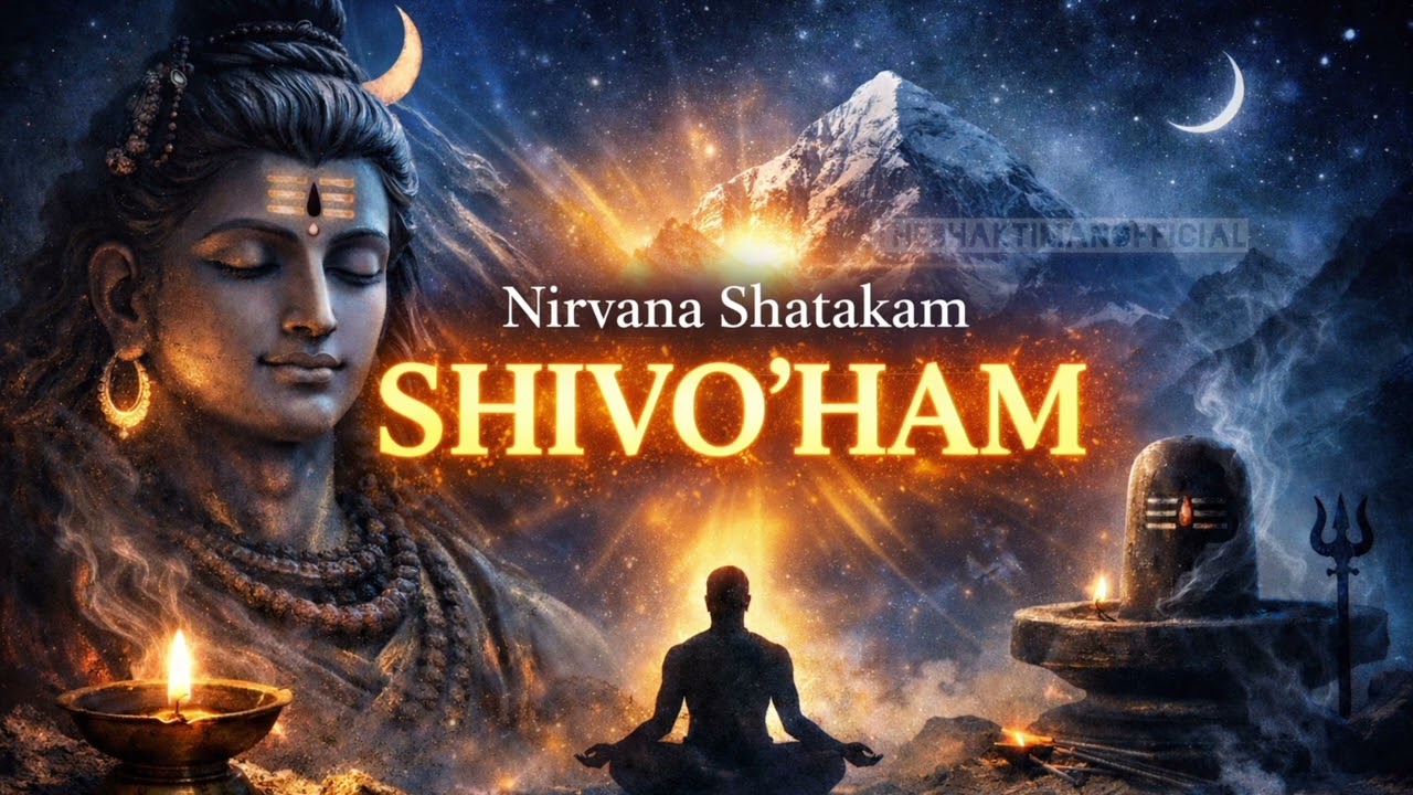 🕉️ Nirvana Shatakam | SHIVO’HAM Powerful Chant | Adi Shankaracharya | Deep Meditation Mantra