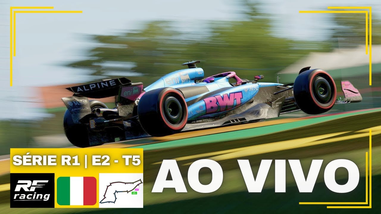 🔴 F1 25 - &Iacute;MOLA - EM&Iacute;LIA ROMAGNA 🇮🇹 | RFR LEAGUE - S&Eacute;RIE R1 (GRID ELITE) - ETAPA 02 | TEMPORADA 5