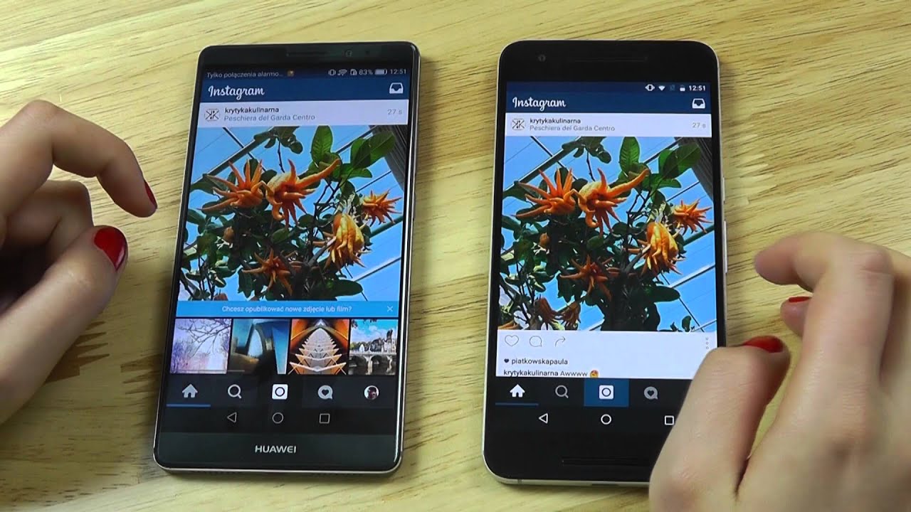 Por&oacute;wnanie Nexus 6p vs Huawei Mate 8