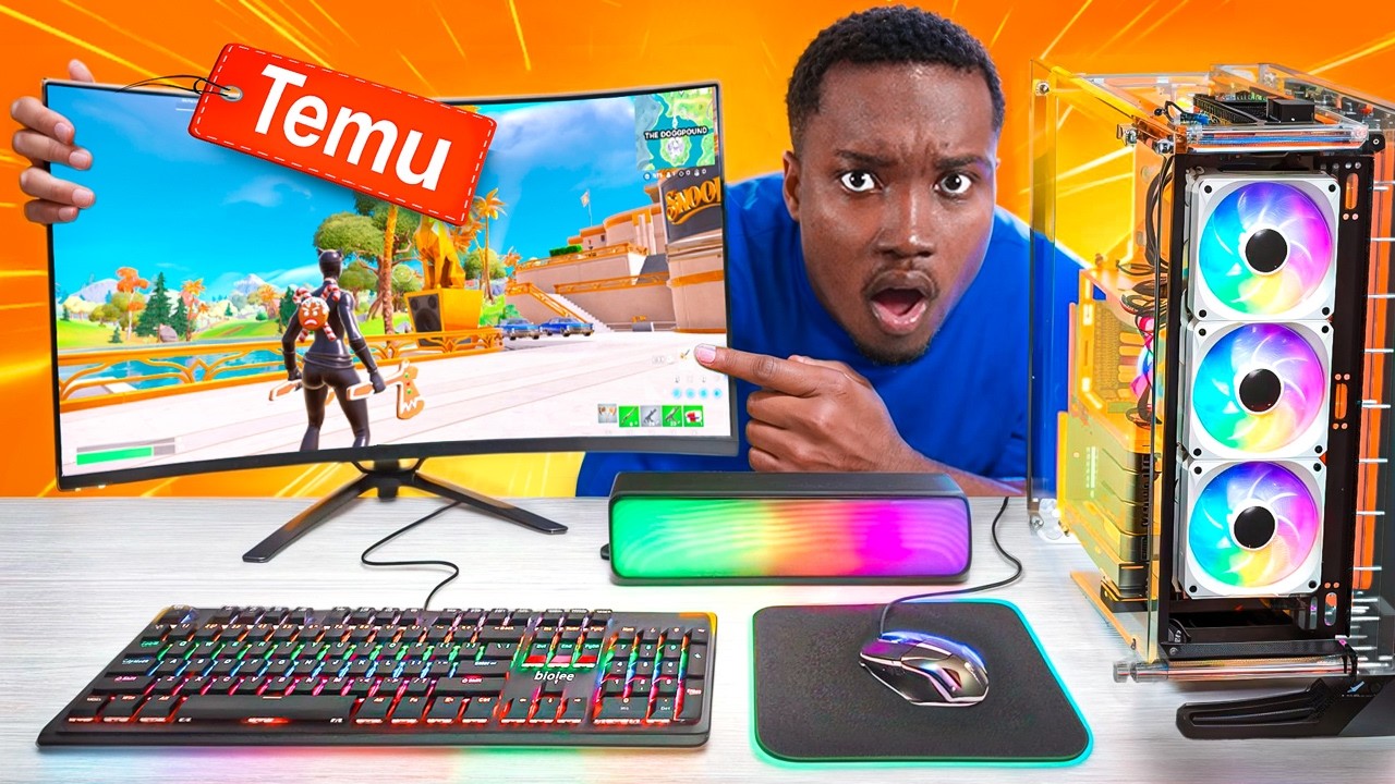 Я купил самую дешевую игровую конфигурацию на Temu