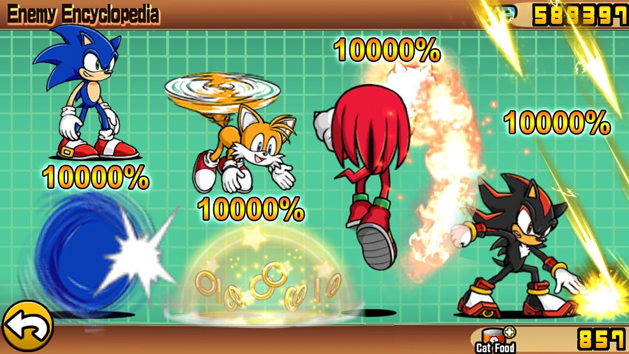 The Battle Cats - Enemies at 10000% (Part 14) Sonic Collab