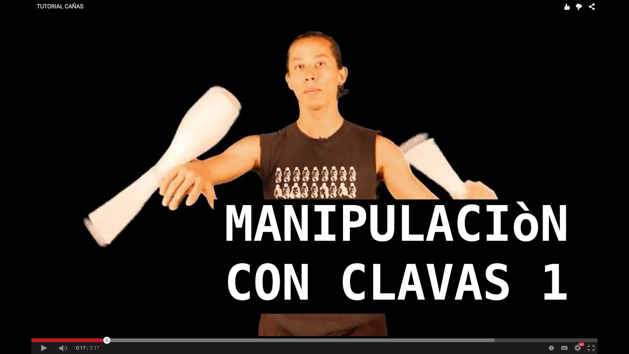 COMO HACER MALABARES TUTORIAL - MANIPULACION CON CLAVAS 1