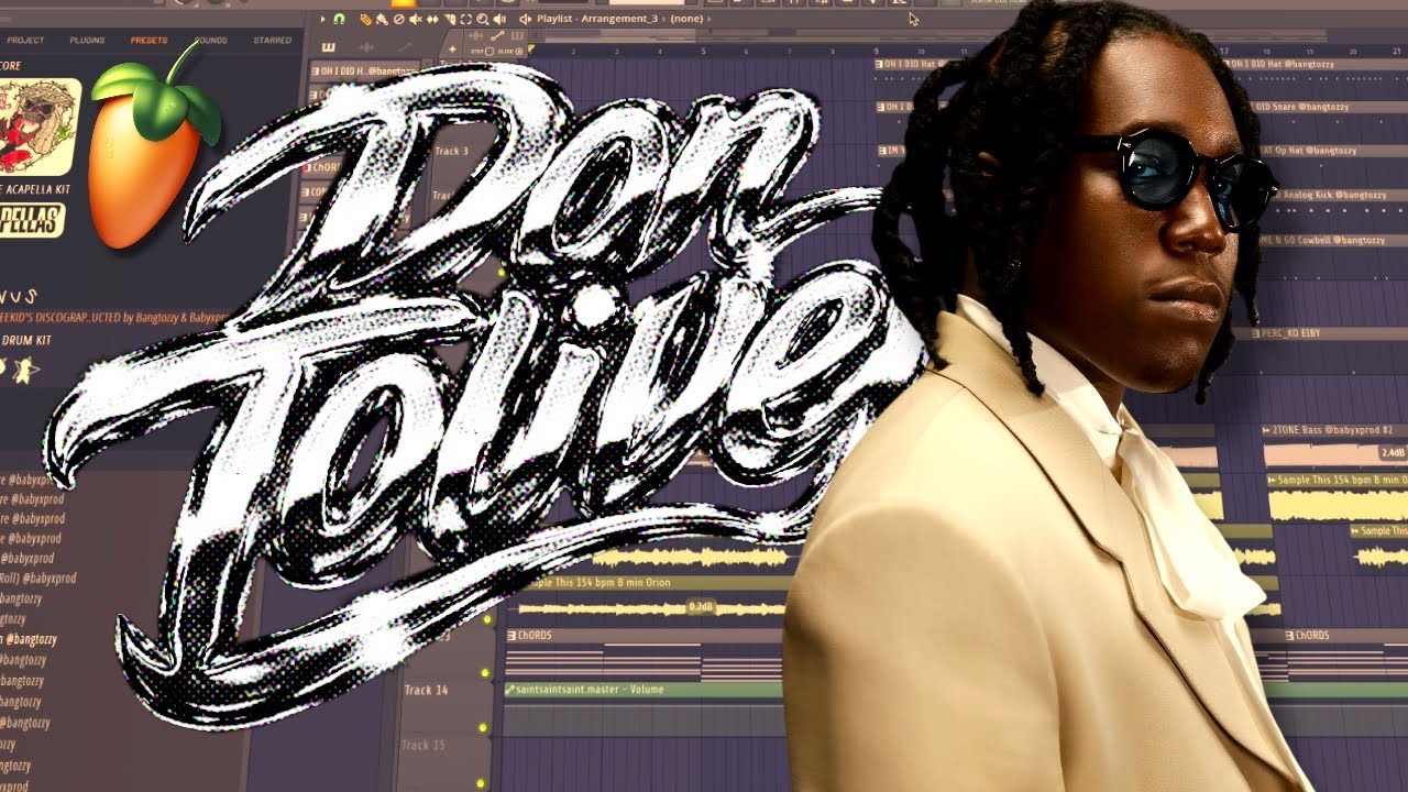How to make a CRAZY Beat for DON TOLIVER (MELODIC)