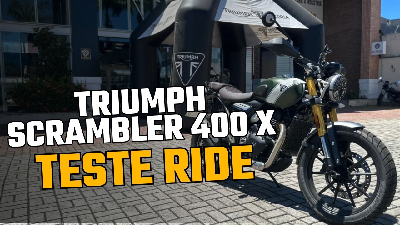 Teste ride - Scrambler 400 X - TRIUMPH