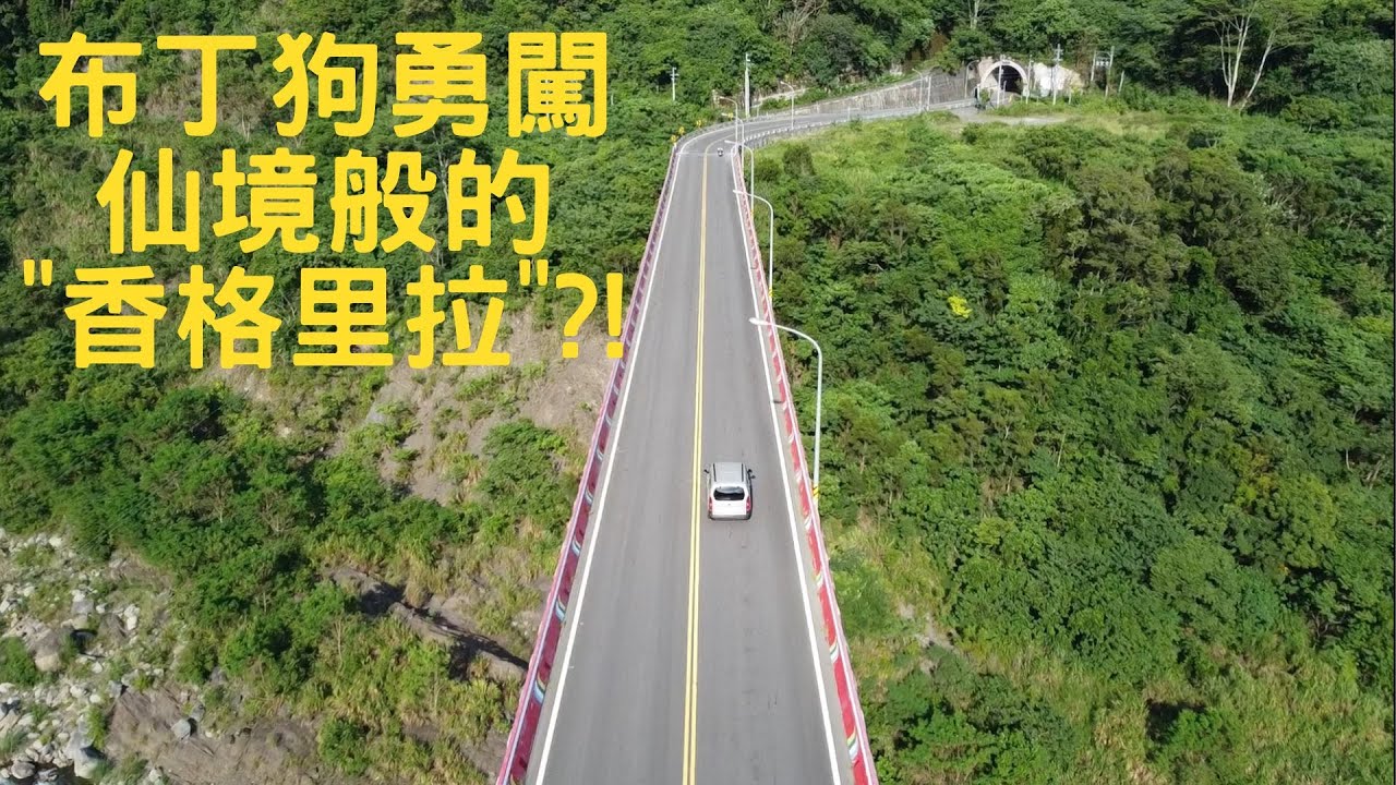 #布丁狗Belingo勇闖香格里拉#狂雨南橫暴走#雲深不知處遺世獨立部落#祕境翠綠溪流湛藍海#プリンドッグス勇者シャングリラ/大雨の中の運転/雲海の奥にある独立した部族/秘境 エメラルドグリーンの小川