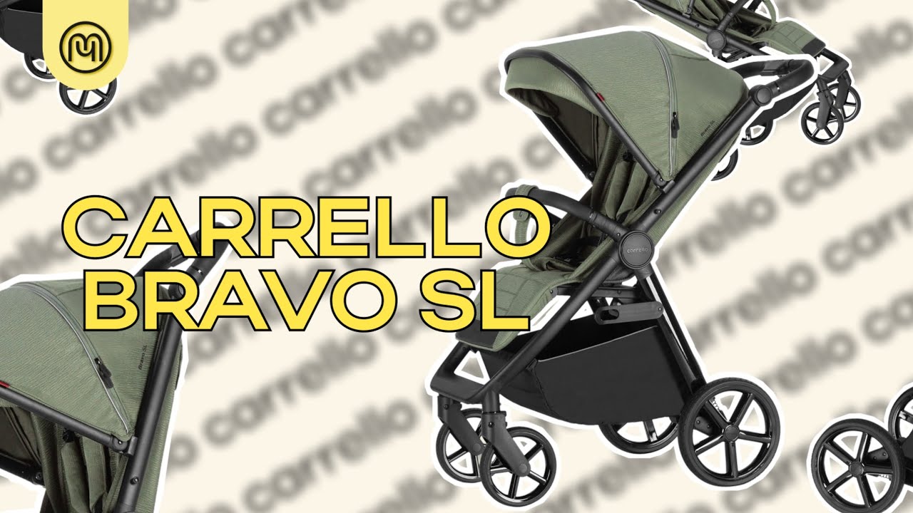 CARRELLO BRAVO SL &mdash; ВСЕСЕЗОННАЯ ПРОГУЛОЧНАЯ КОЛЯСКА