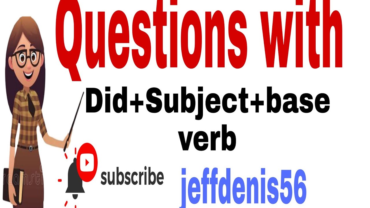 How to make questions with 
