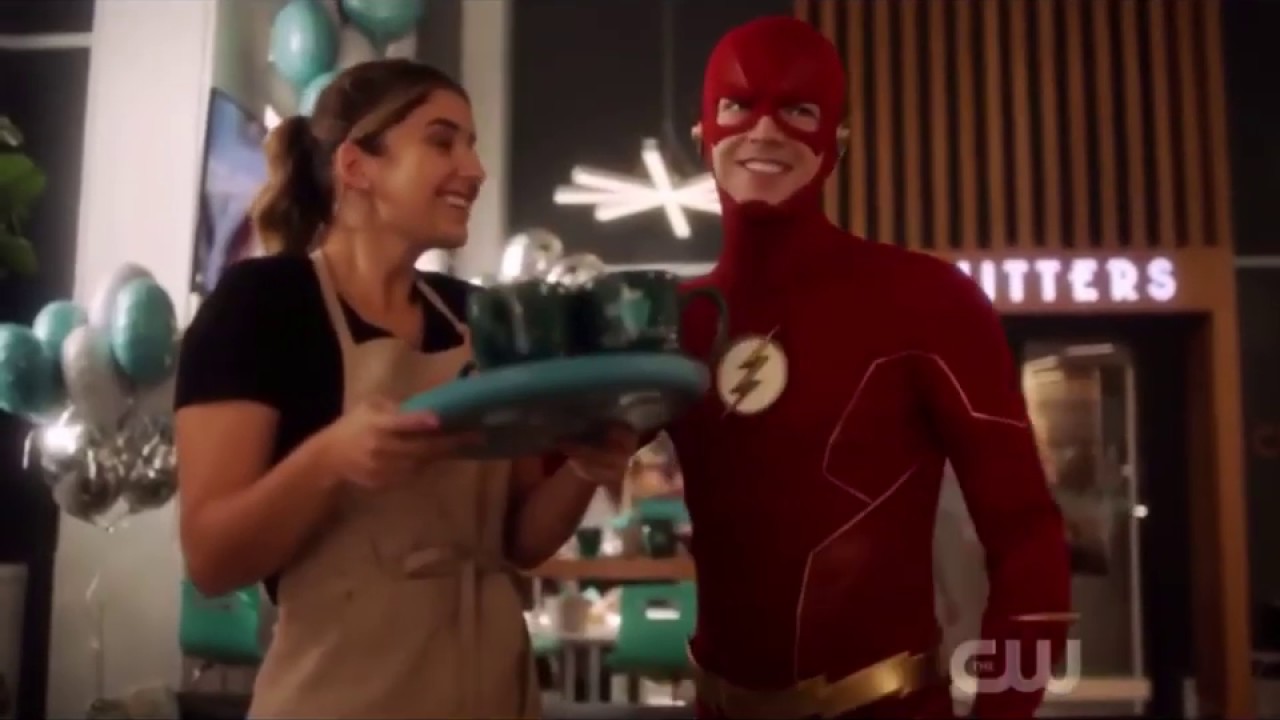 The Flash 6x10 Jitters scene