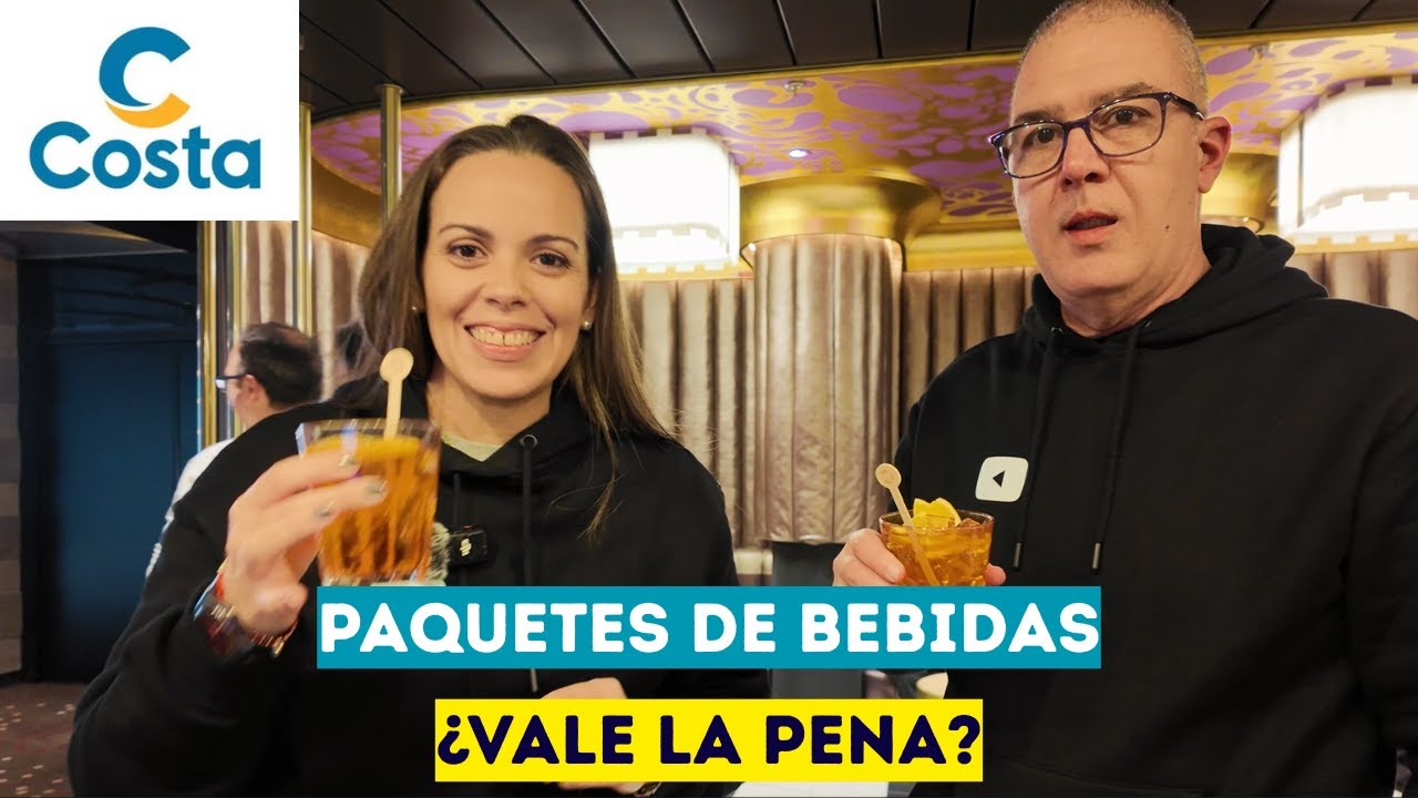🍹¿Vale la pena el PAQUETE DE BEBIDAS en un crucero? 💸 Te digo la verdad