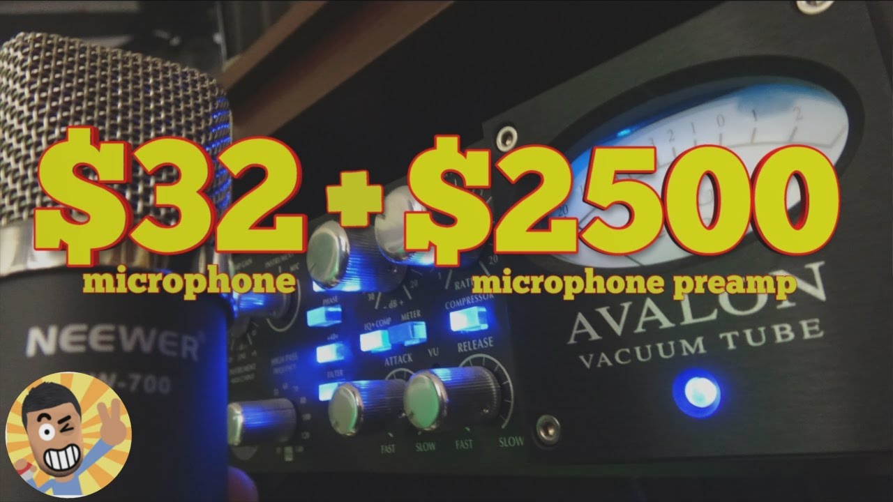 Сможет ли микрофонный предусилитель Avalon 737 заставить микрофон за 32 доллара звучать хорошо?