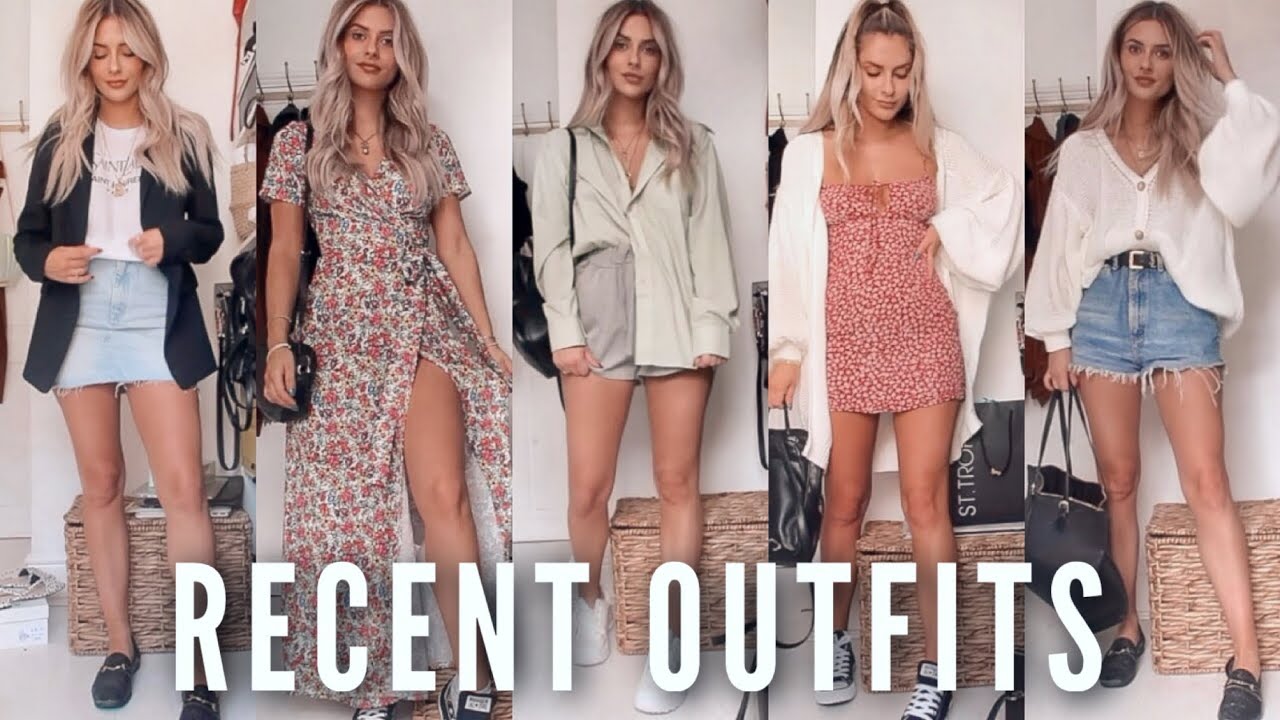 RECENT OUTFITS - 9 SUMMER LOOKS | Fashion Influx