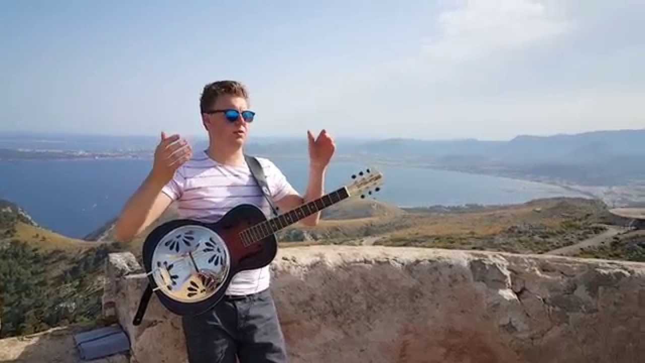 Koert Witteman - Time keeps moving (new song! unplugged in Palma de Mallorca)