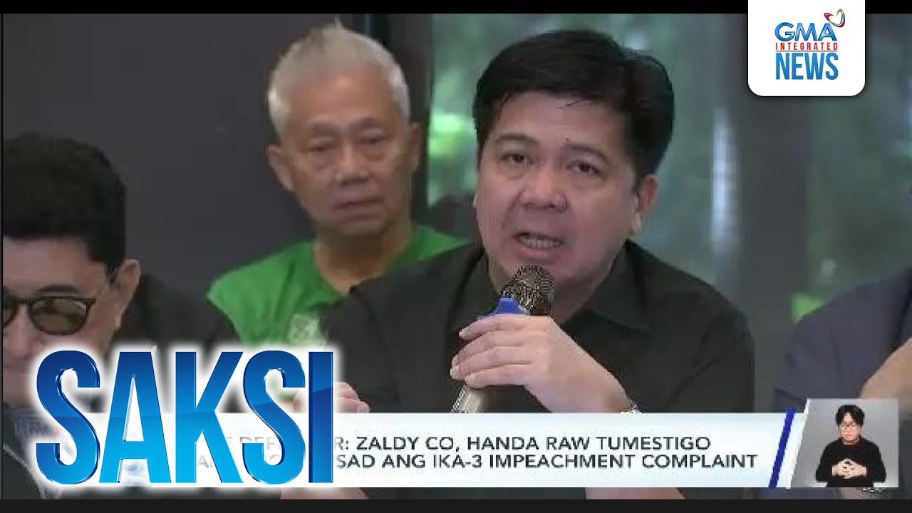Mike Defensor: Zaldy Co, handa raw tumestigo sakaling umusad ang ika-3 impeachment complaint | Saksi