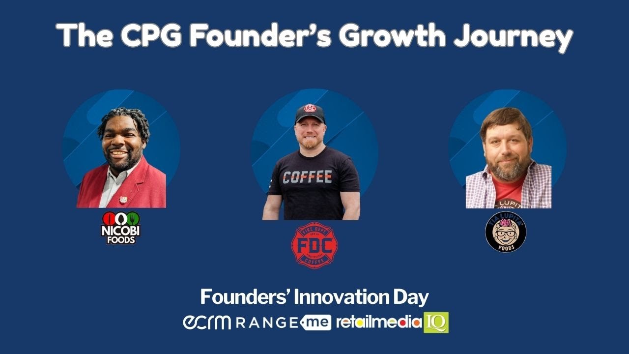 Founders' Innovation Day CPG Brand Journey Panel: Nicobi Foods, Fire Dept. Coffee & Tia Lupita Foods