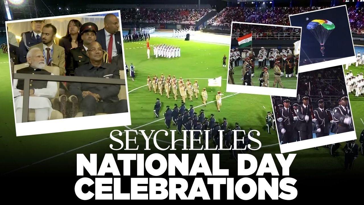 LIVE: PM Modi participates in the National Day Celebrations of Seychelles