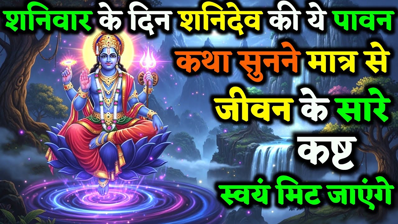 शनिवार को शनिदेव की यह कथा सुन ली तो जीवन के सारे कष्ट स्वयं नष्ट हो जाते हैं | Shani Pradosh Kath 