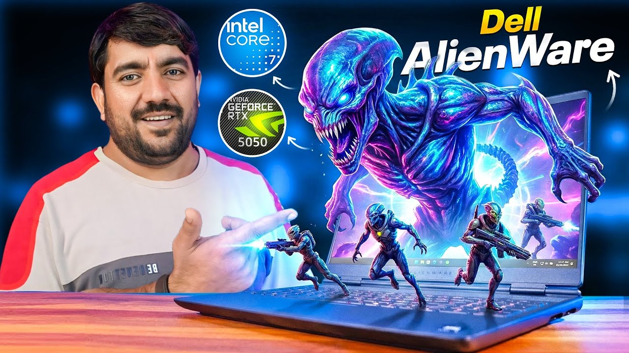 DELL Alienware 16 Aurora Intel Core 7 240H с RTX 5050 — революционная графика в 2026 году.