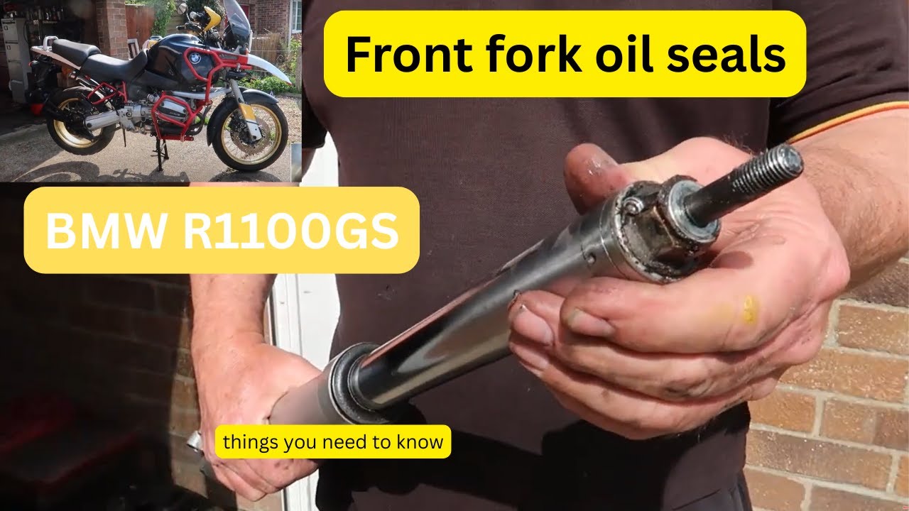 BMW R1100GS front fork seals replacement / #Motorcycle Restoration | Restoration Biker