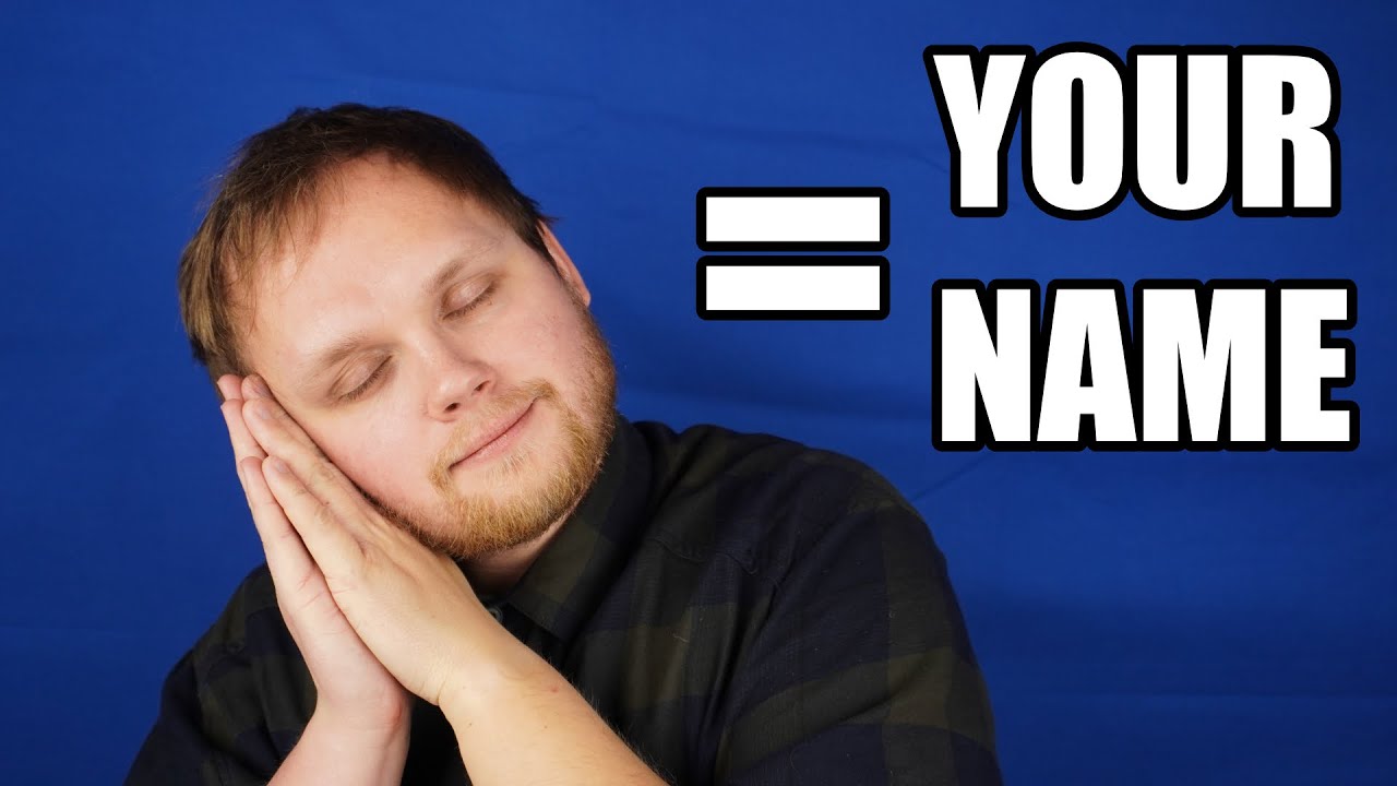 ASMR | If I say Your Name You HAVE TO Go to Sleep