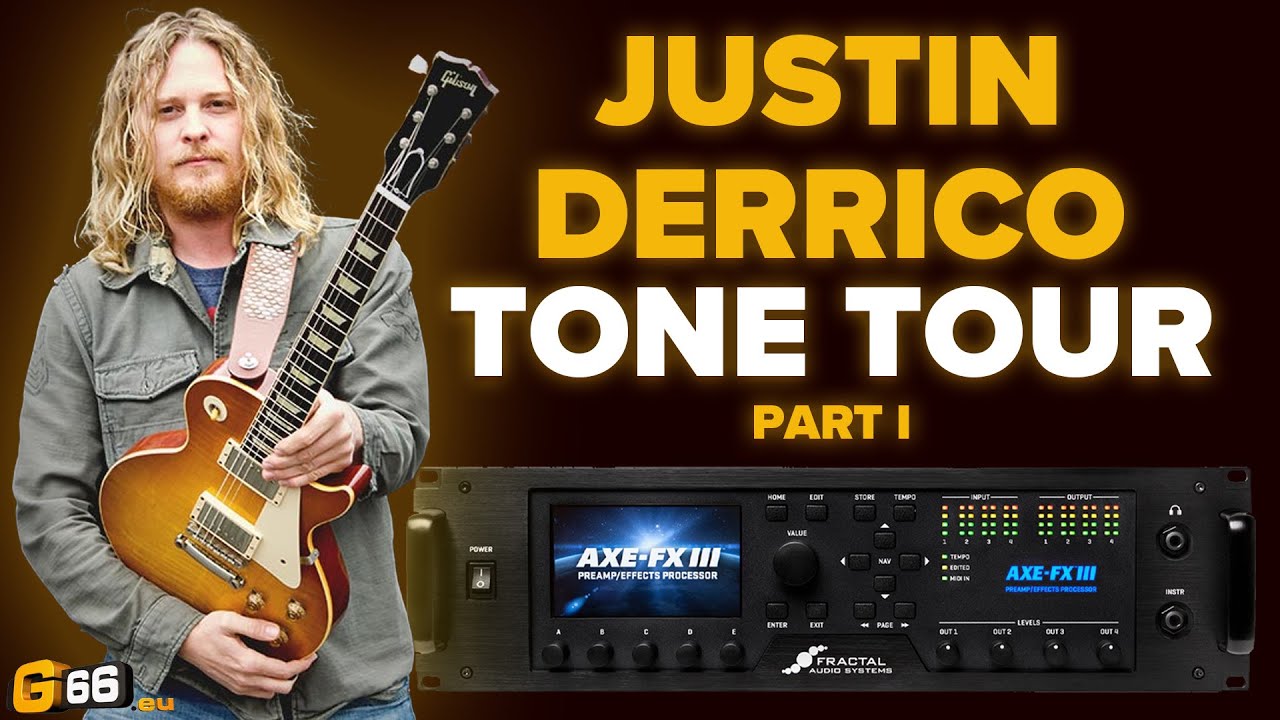 Джастин Деррико (P!nk & The Voice) | Fractal Axe-Fx III Tone Tour | Часть 1