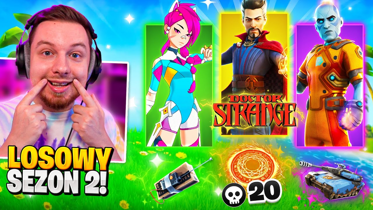 LOSOWY skin SEZONU 2 w Fortnite!