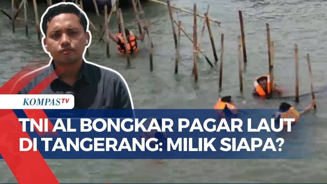 Pembongkaran Pagar Laut Misterius di Tangerang Belum Dilanjutkan TNI AL: Kenapa?
